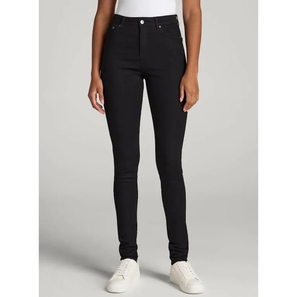 American Tall Lola Ultra‎ High Rise Stretch Slim Jeans Black 25/35 AW-PJ-10241